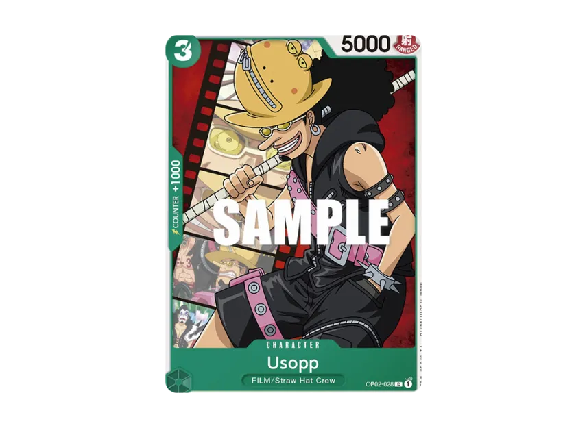 Usopp C [OP02-028] [EN] (Booster Pack "Paramount War")