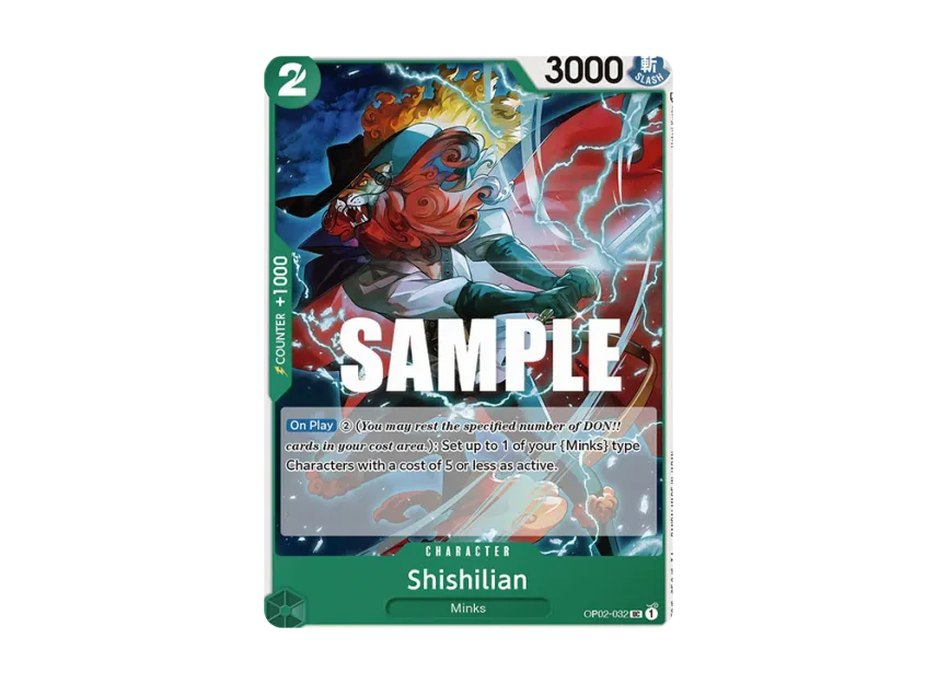 Shishilian UC [OP02-032] [EN] (Booster Pack "Paramount War")