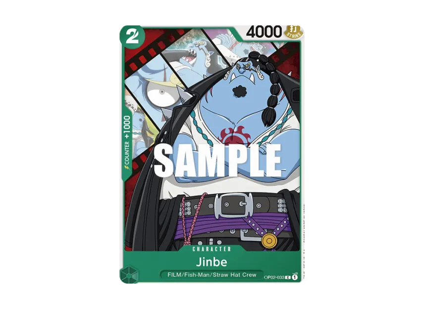 Jinbe C [OP02-033] [EN] (Booster Pack "Paramount War")
