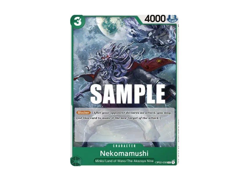 Nekomamushi C [OP02-038] [EN] (Booster Pack "Paramount War")