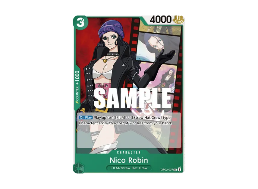 Nico Robin UC [OP02-037] [EN] (Booster Pack "Paramount War")