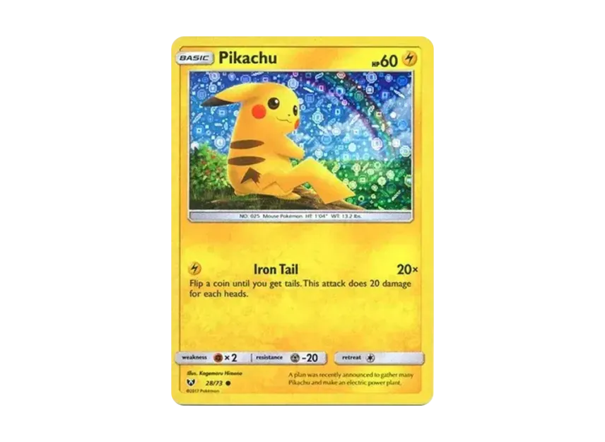 Pikachu C : Holo [73-1-PROMOTIONAL-CARD 28/73-1] (Promotional Card)