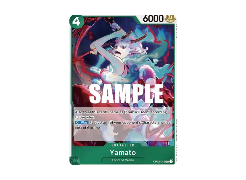 Yamato R [OP02-042] [EN] (Booster Pack "Paramount War")