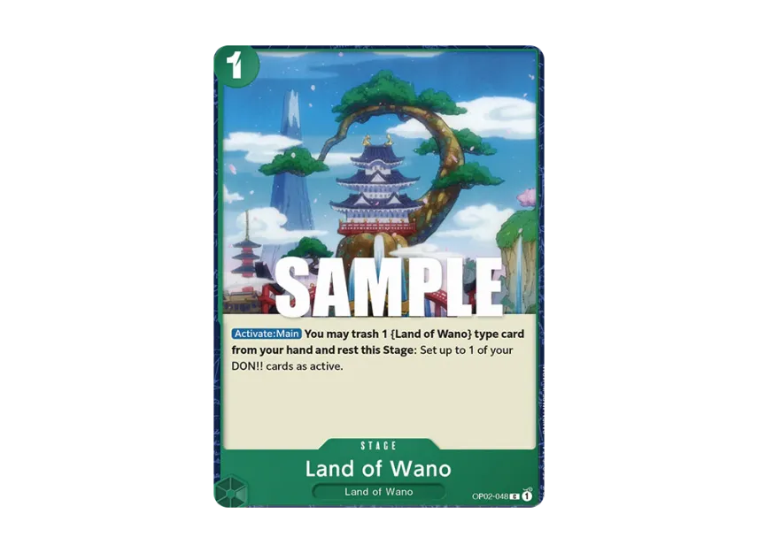 Land of Wano C [OP02-048] [EN] (Booster Pack "Paramount War")