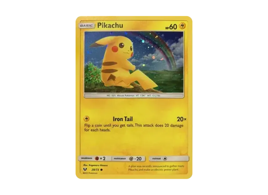 Pikachu C : Holo [73-4-PROMOTIONAL-CARD 28/73-4] (Promotional Card)