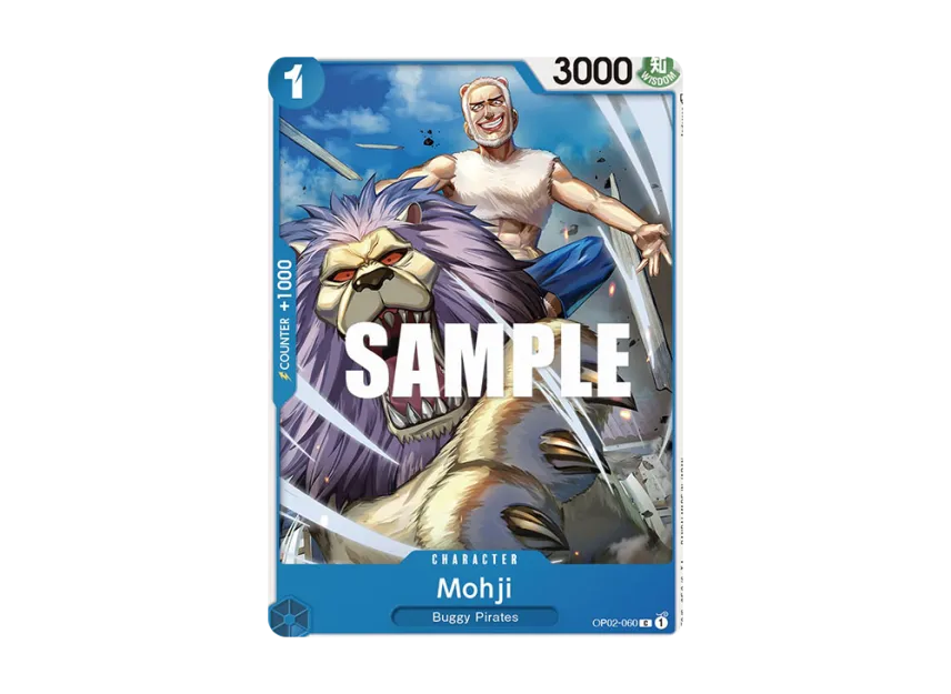 Mohji C [OP02-060] [EN] (Booster Pack "Paramount War")