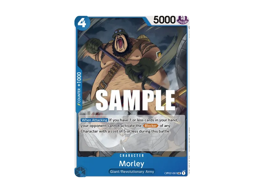 Morley UC [OP02-061] [EN] (Booster Pack "Paramount War")