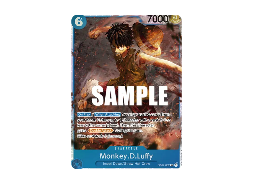 Monkey.D.Luffy SR [OP02-062] [EN] (Booster Pack "Paramount War")