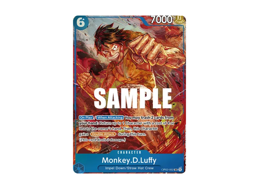 Monkey.D.Luffy SR-P [OP02-062] [EN] (Booster Pack "Paramount War")
