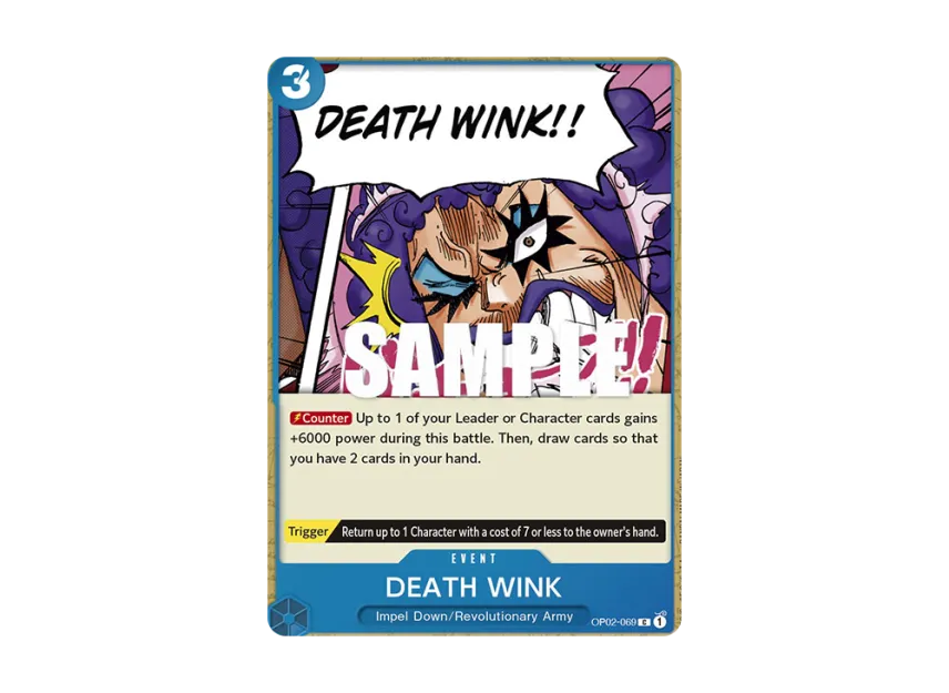 DEATH WINK C [OP02-069] [EN] (Booster Pack "Paramount War")