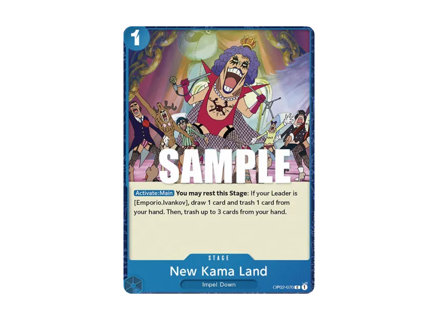 New Kama Land C [OP02-070] [EN] (Booster Pack "Paramount War")