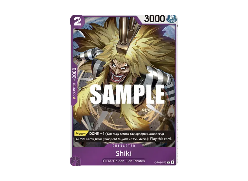 Shiki R [OP02-075] [EN] (Booster Pack "Paramount War")