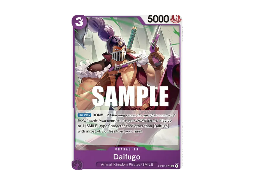 Daifugo UC [OP02-078] [EN] (Booster Pack "Paramount War")