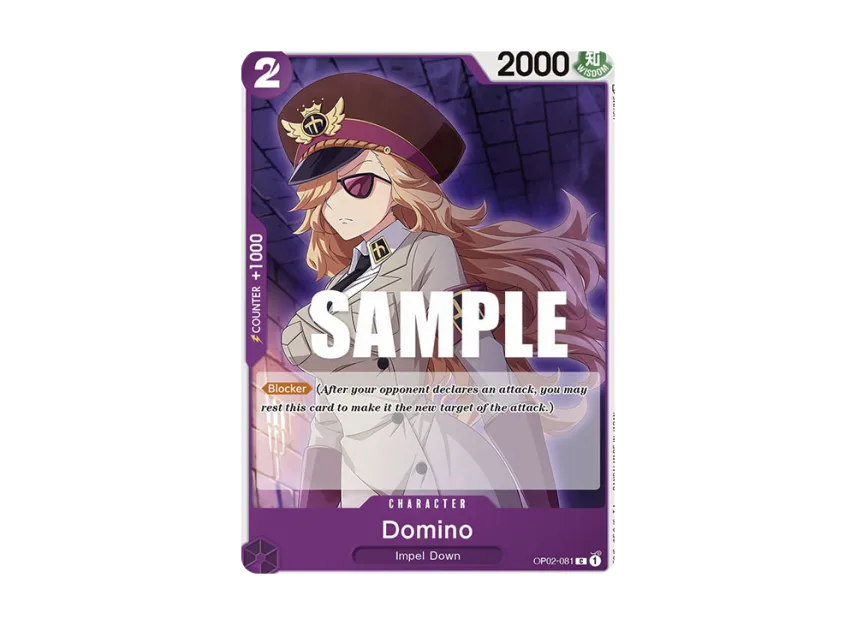 Domino C [OP02-081] [EN] (Booster Pack "Paramount War")