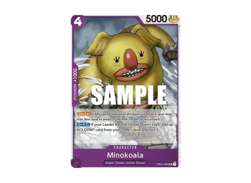 Minokoala UC [OP02-086] [EN] (Booster Pack "Paramount War")