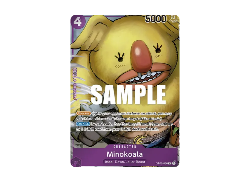 Minokoala UC-P [OP02-086] [EN] (Booster Pack "Paramount War")