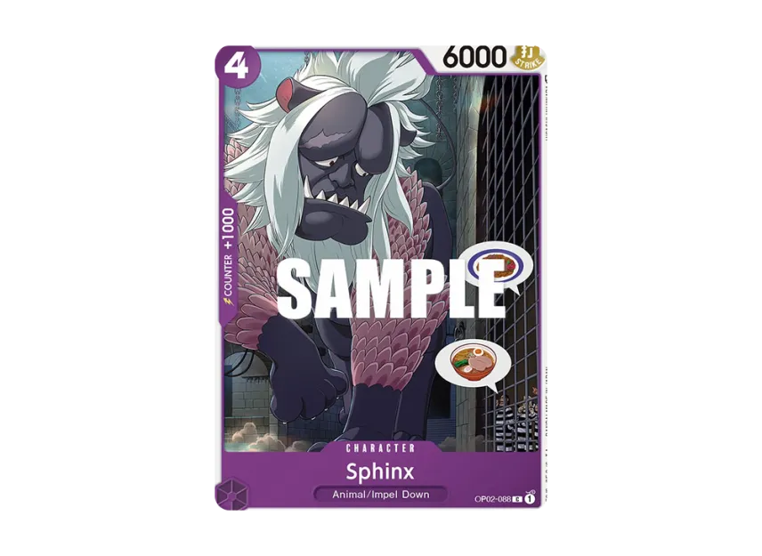 Sphinx C [OP02-088] [EN] (Booster Pack "Paramount War")