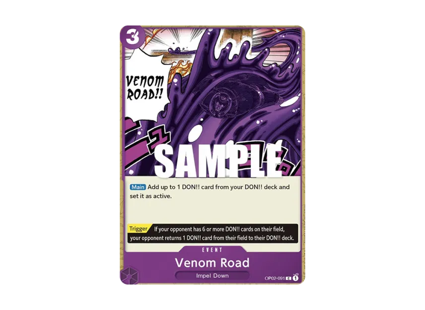 Venom Road C [OP02-091] [EN] (Booster Pack "Paramount War")