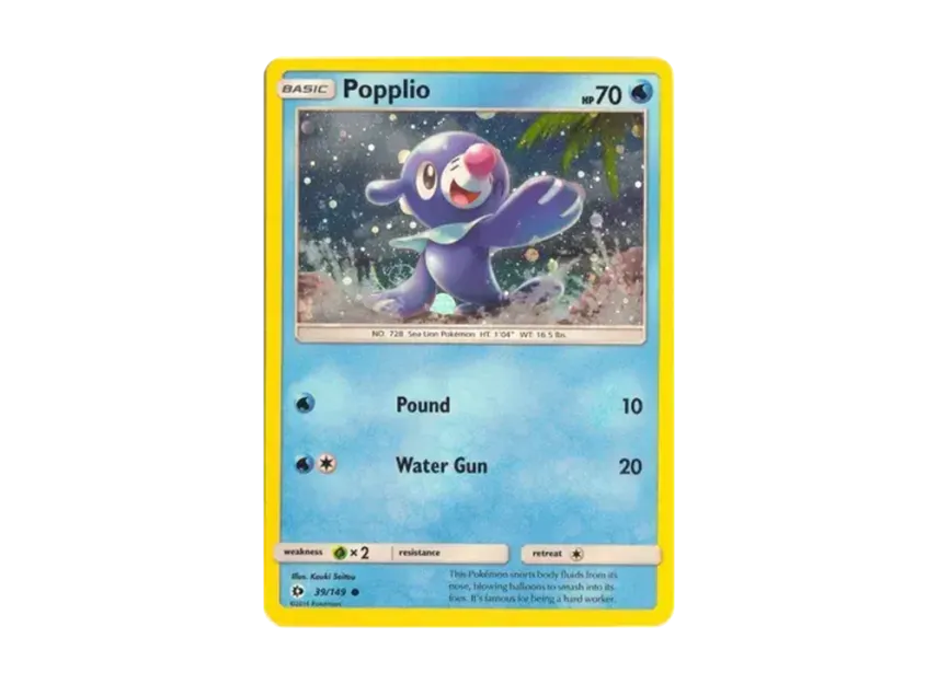 Popplio C : Holo [149-1-PROMOTIONAL-CARD 39/149-1] (Promotional Card)