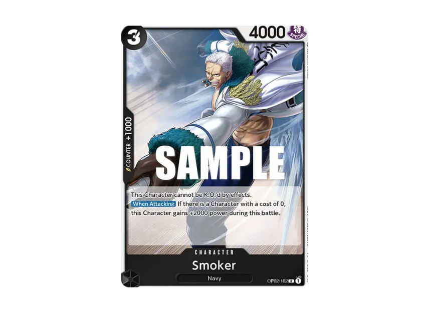 Smoker R [OP02-102] [EN] (Booster Pack "Paramount War")