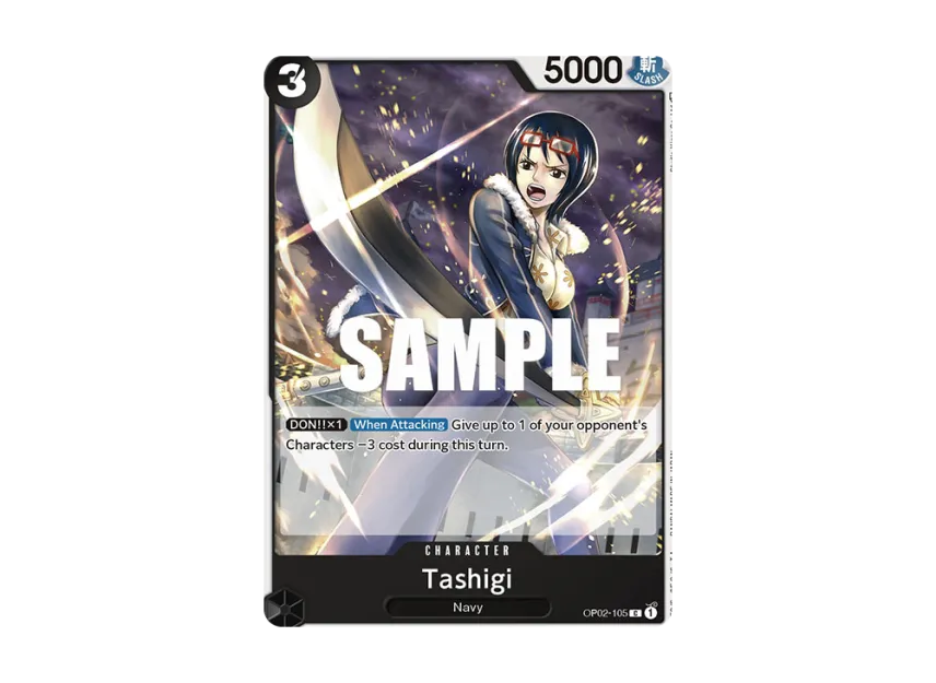 Tashigi C [OP02-105] [EN] (Booster Pack "Paramount War")