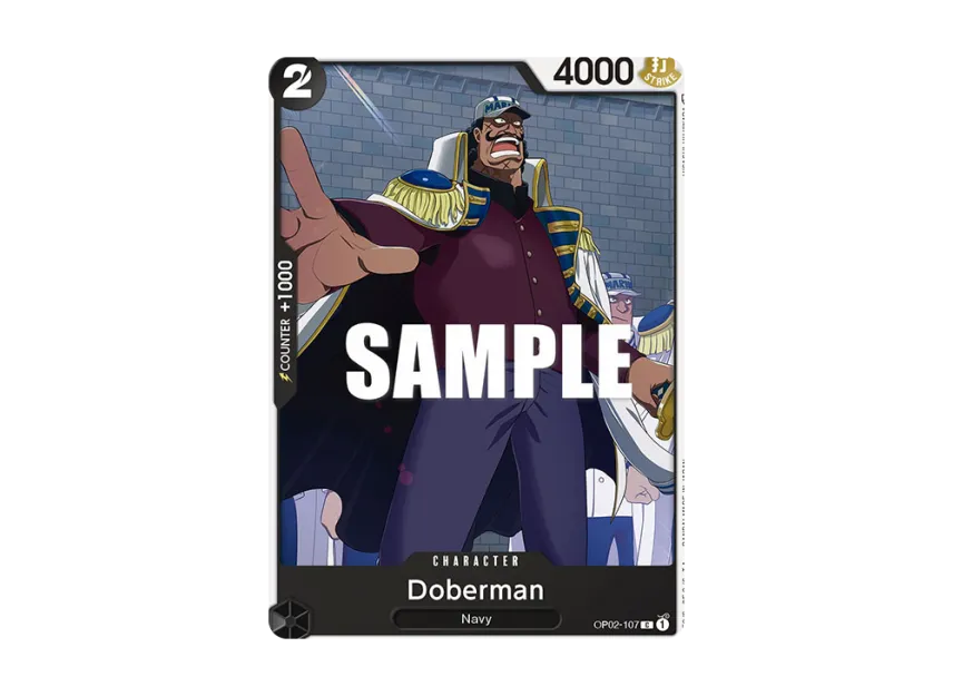 Doberman C [OP02-107] [EN] (Booster Pack "Paramount War")