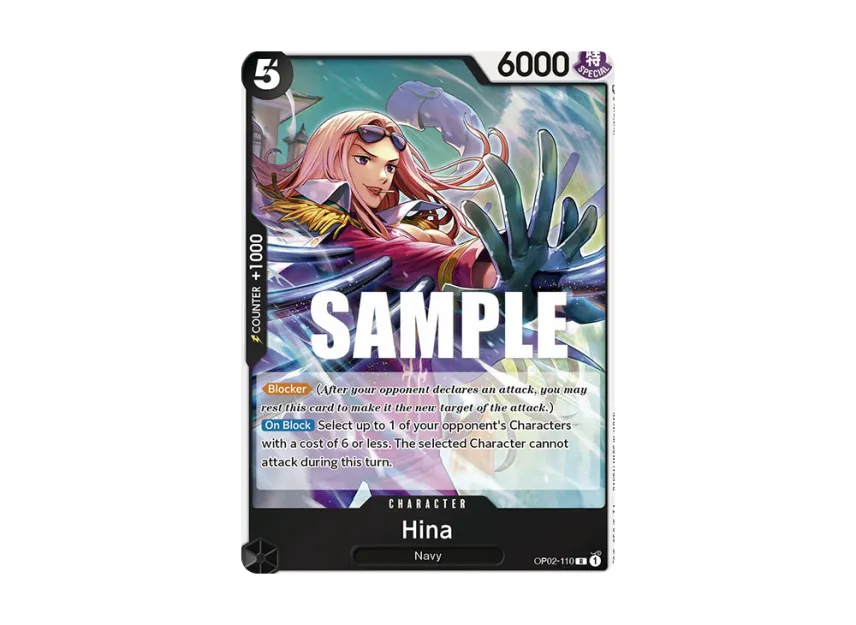 Hina R [OP02-110] [EN] (Booster Pack "Paramount War")