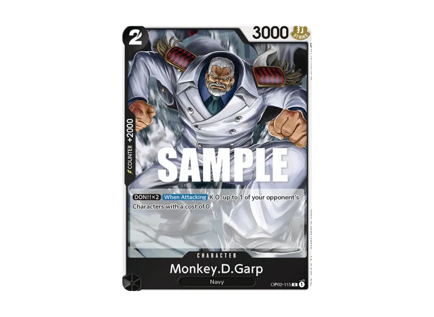 Monkey.D.Garp R [OP02-115] [EN] (Booster Pack "Paramount War")