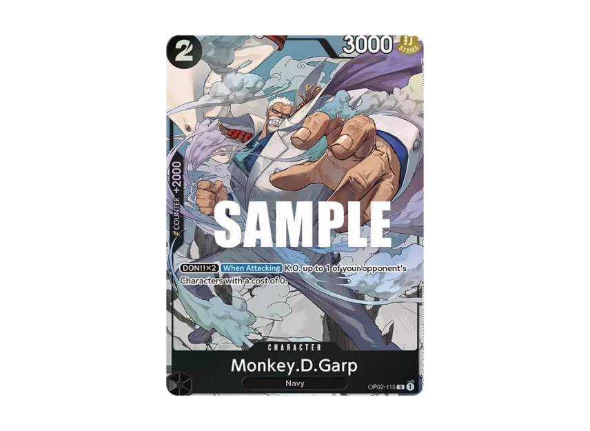 Monkey.D.Garp R-P [OP02-115] [EN] (Booster Pack "Paramount War")
