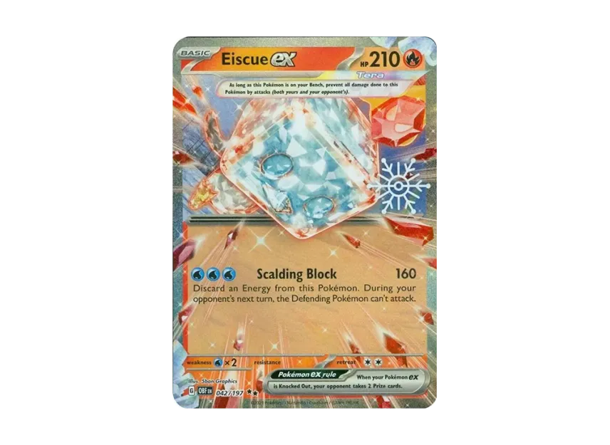 Eiscue ex DR [OBF 042/197] [EN] (Promotional Card)