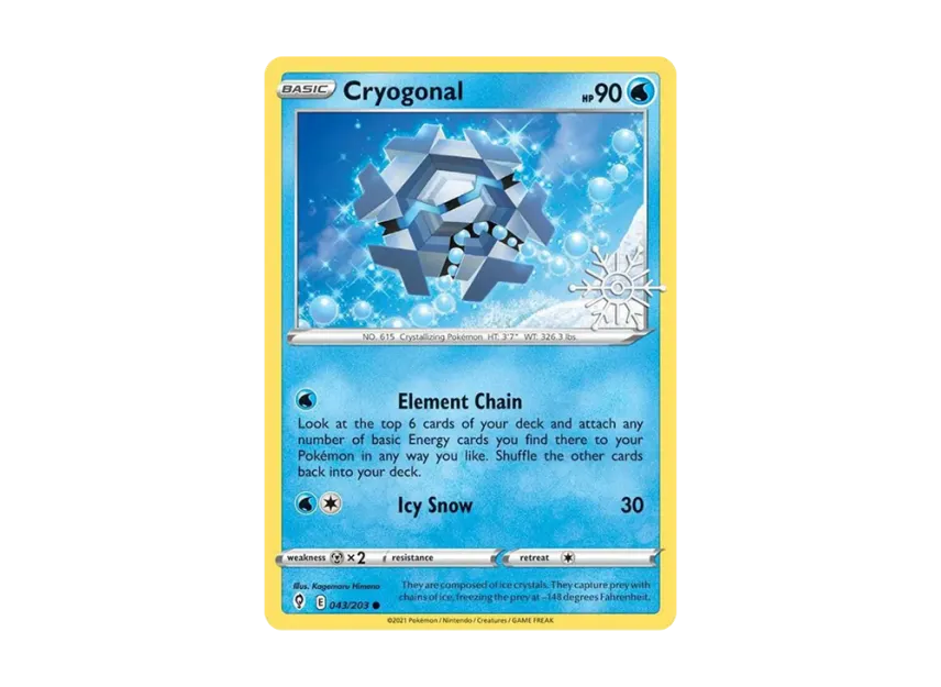 Cryogonal C [203-PROMOTIONAL-CARD 043/203] (Promotional Card)