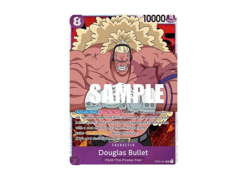 Douglas Bullet SR [ST05-011] [EN] (Start Deck "ONE PIECE FILM edition")