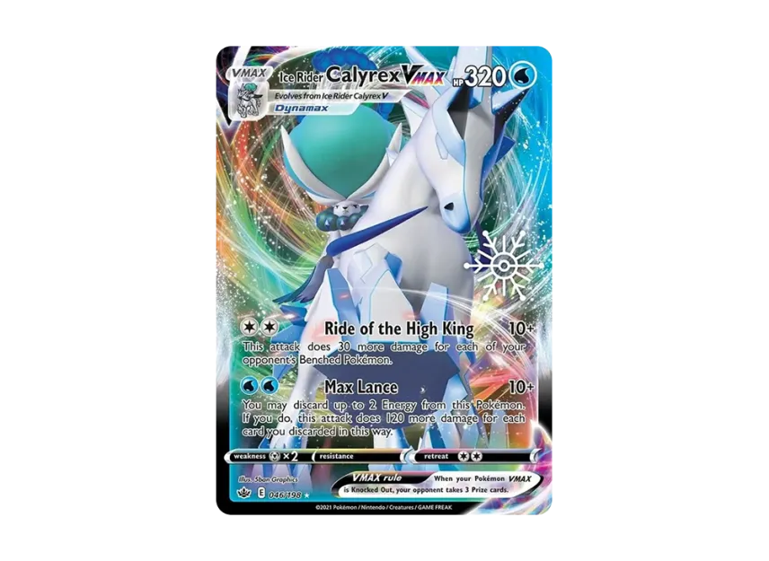 Ice Rider Calyrex VMAX R [198-PROMOTIONAL-CARD 046/198] (Promotional Card)