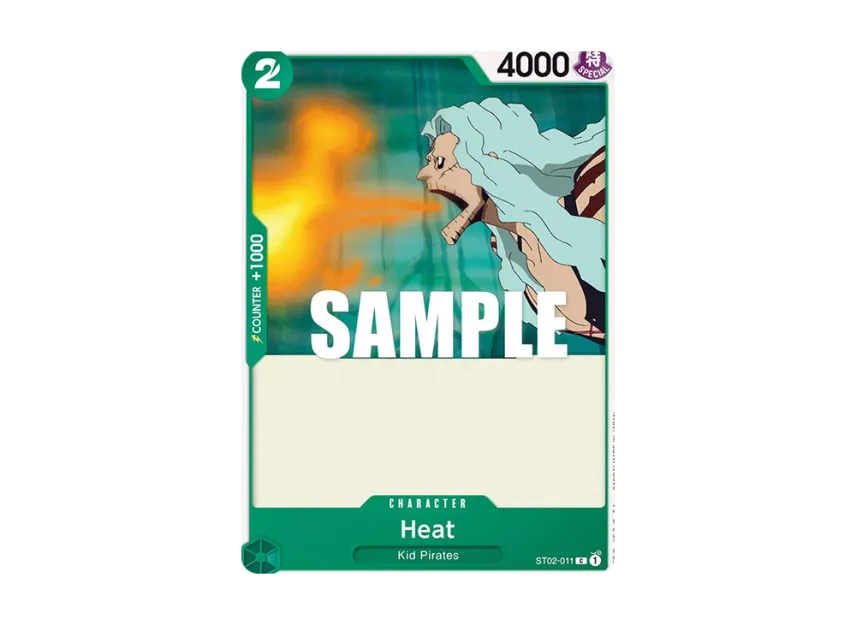 Heat C [ST02-011] [EN] (Start Deck "Worst Generation")