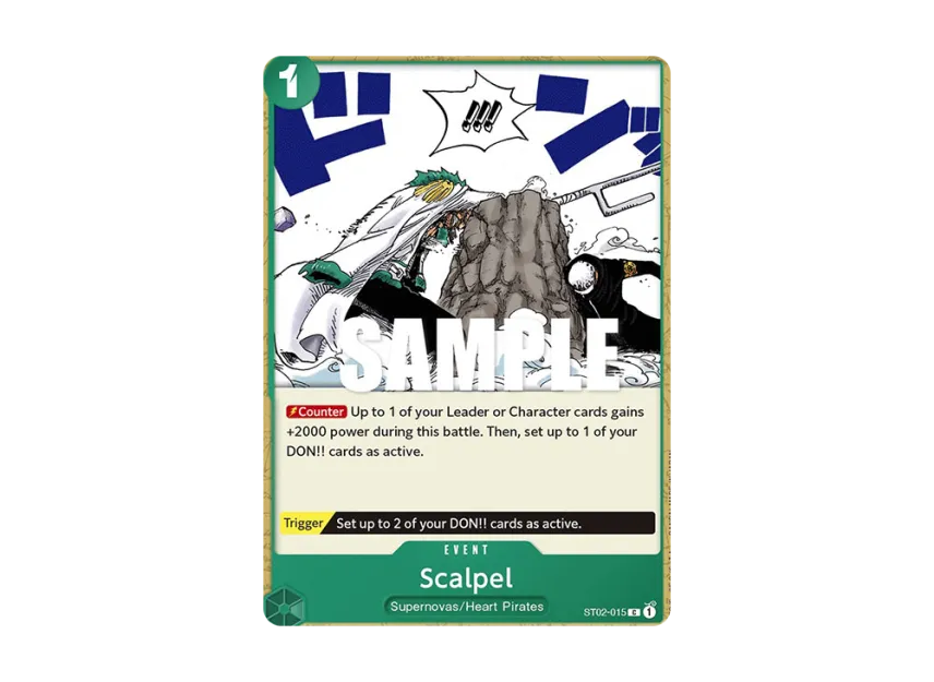 Scalpel C [ST02-015] [EN] (Start Deck "Worst Generation")