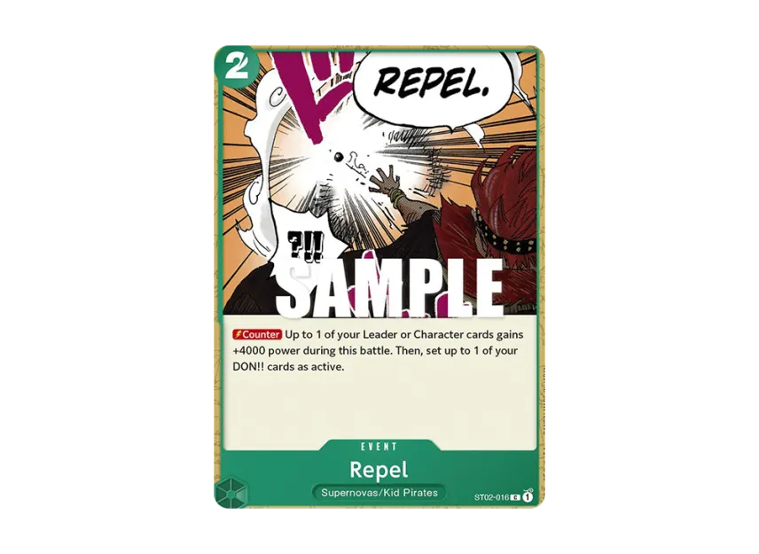 Repel C [ST02-016] [EN] (Start Deck "Worst Generation")
