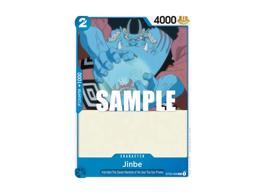 Jinbe C [ST03-006] [EN] (Start Deck "The Seven Warlords of the Sea")