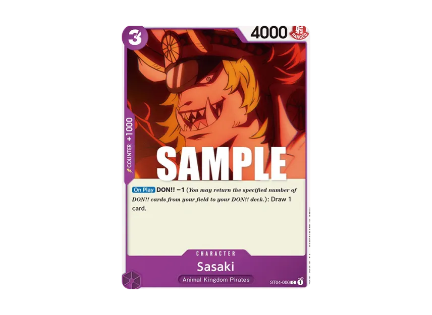 Sasaki C [ST04-006] [EN] (Start Deck "Animal Kingdom Pirates")