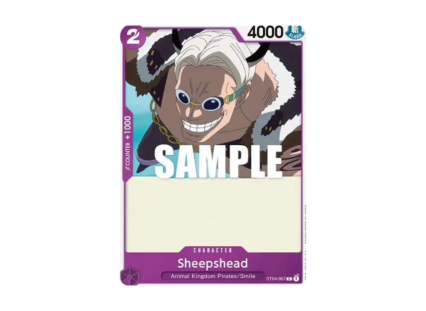 Sheepshead C [ST04-007] [EN] (Start Deck "Animal Kingdom Pirates")