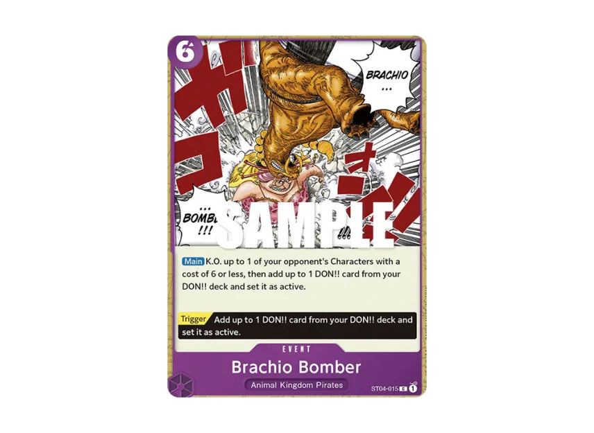 Brachio Bomber C [ST04-015] [EN] (Start Deck "Animal Kingdom Pirates")