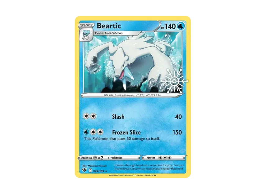 Beartic C [189-PROMOTIONAL-CARD 049/189] (Promotional Card)