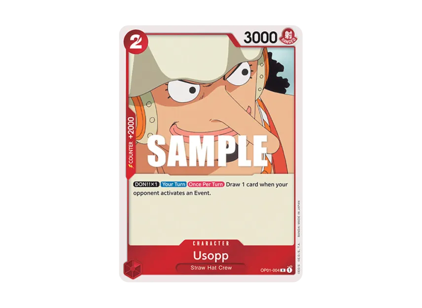 Usopp R [OP01-004] [EN] (Booster Pack "ROMANCE DAWN")