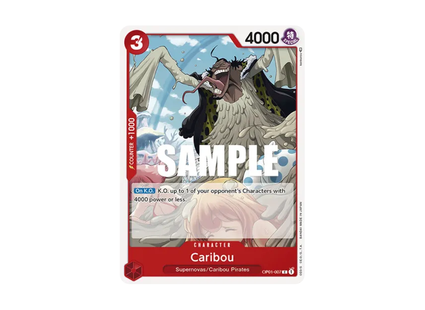 Caribou C [OP01-007] [EN] (Booster Pack "ROMANCE DAWN")
