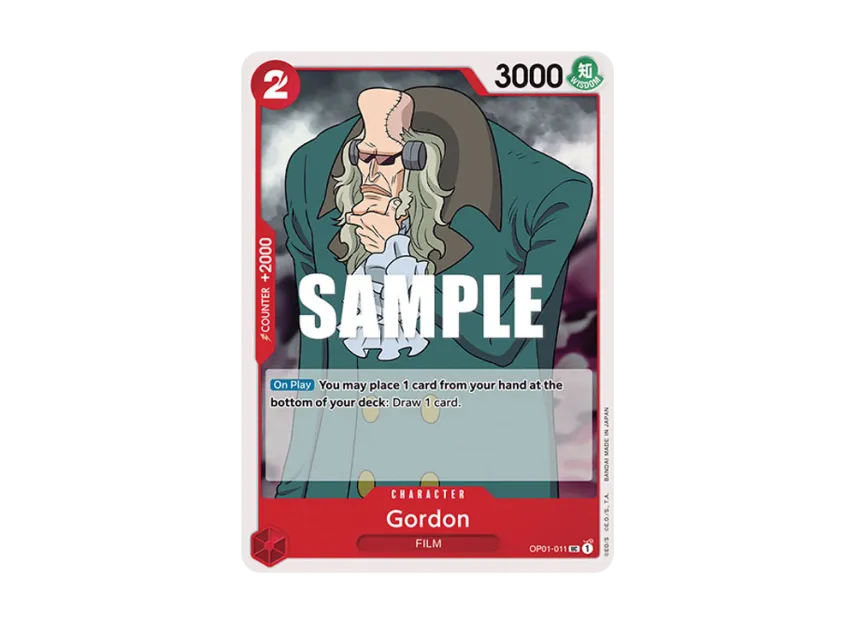 Gordon UC [OP01-011] [EN] (Booster Pack "ROMANCE DAWN")