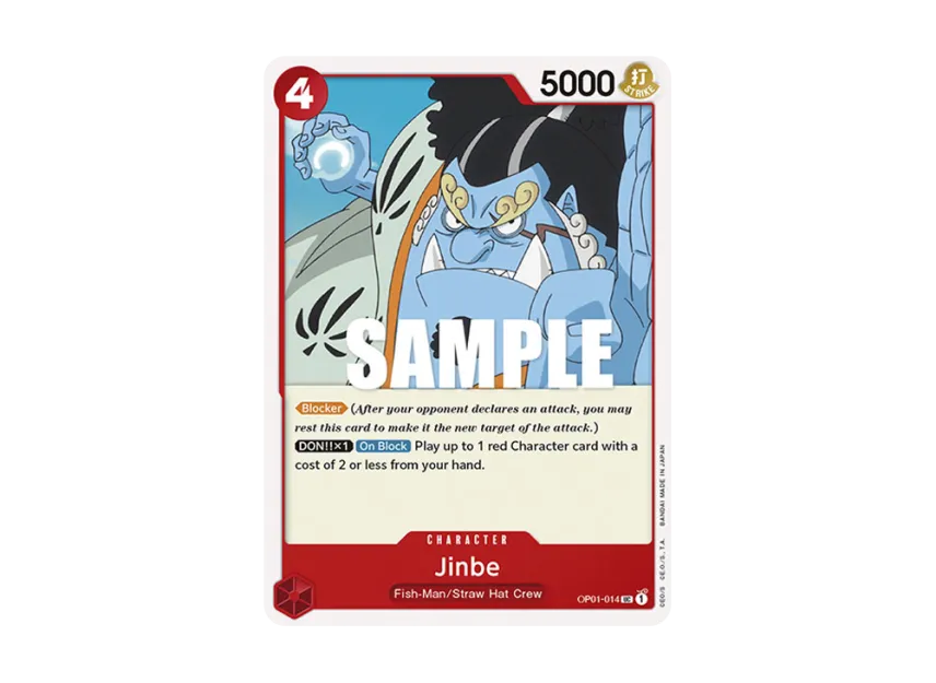 Jinbe UC [OP01-014] [EN] (Booster Pack "ROMANCE DAWN")