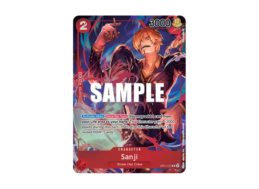 Sanji R-P [OP01-013] [EN] (Booster Pack "ROMANCE DAWN")