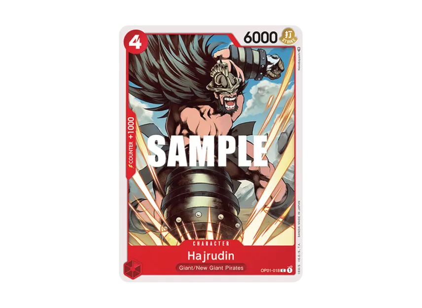 Hajrudin C [OP01-018] [EN] (Booster Pack "ROMANCE DAWN")