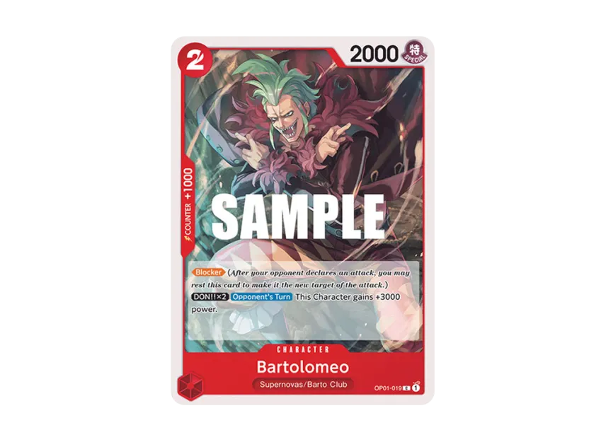 Bartolomeo C [OP01-019] [EN] (Booster Pack "ROMANCE DAWN")