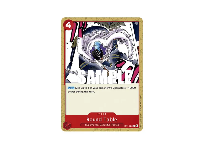 Round Table C [OP01-027] [EN] (Booster Pack "ROMANCE DAWN")