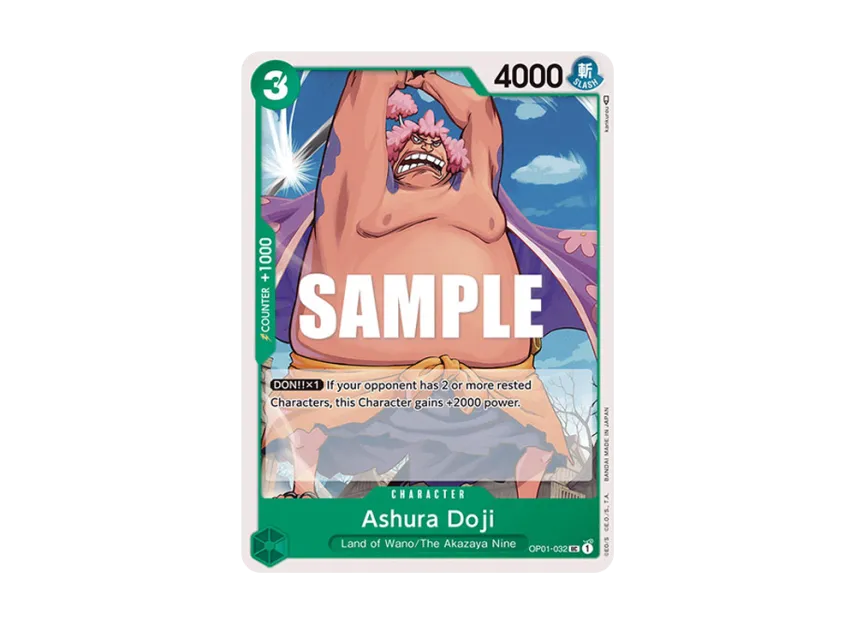 Ashura Doji UC [OP01-032] [EN] (Booster Pack "ROMANCE DAWN")